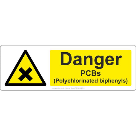 Danger PCBs Sign - JPS Online Ltd