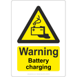 Warning Battery Charging Sign - JPS Online Ltd