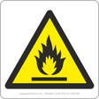 Flammable Sign - JPS Online Ltd