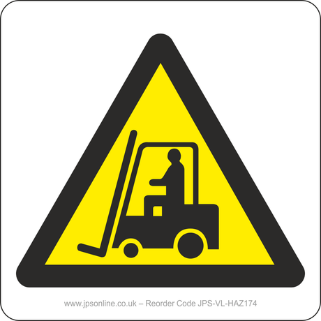 Forklift Truck Sign - JPS Online Ltd