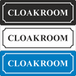 Cloakroom Sign - JPS Online Ltd