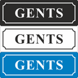 Gents Sign - JPS Online Ltd