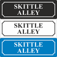 Skittle Alley Sign - JPS Online Ltd