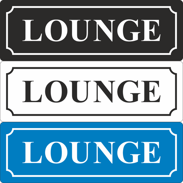 Lounge Sign - JPS Online Ltd