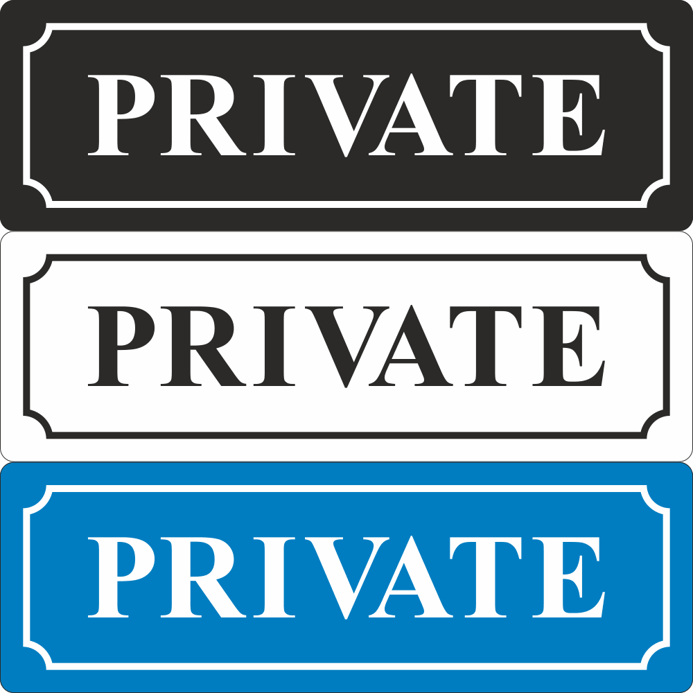 Private Sign – JPS Online Ltd