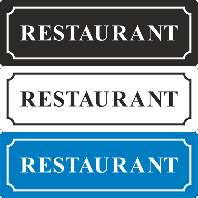 Restaurant Sign - JPS Online Ltd