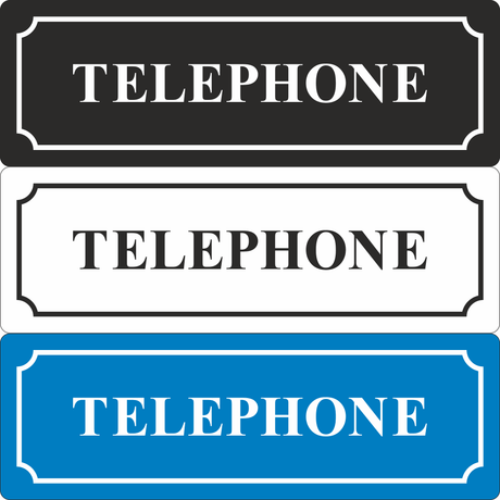 Telephone Sign - JPS Online Ltd