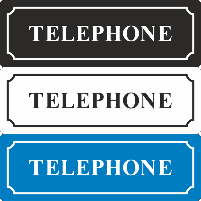 Telephone Sign – JPS Online Ltd