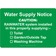 Water Supply Notice Sign - JPS Online Ltd