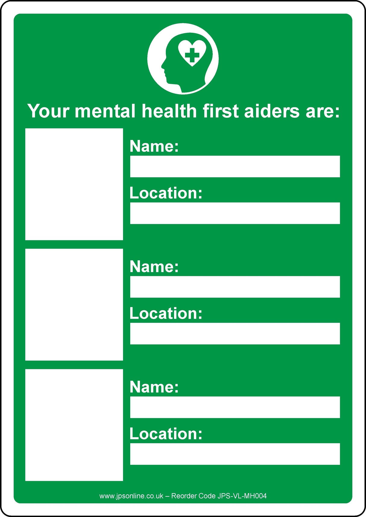 Your Mental Health First Aiders Are Sign