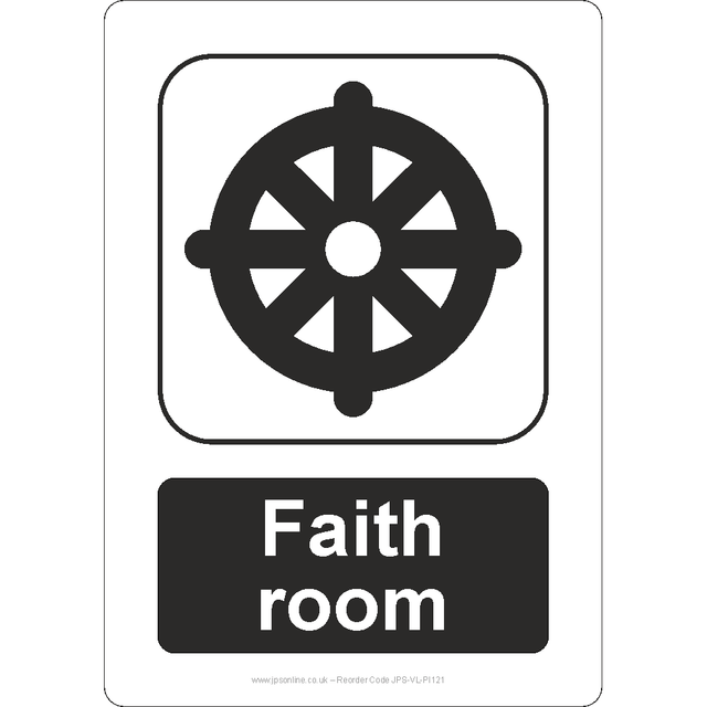 Buddhism Faith Room Sign - JPS Online Ltd