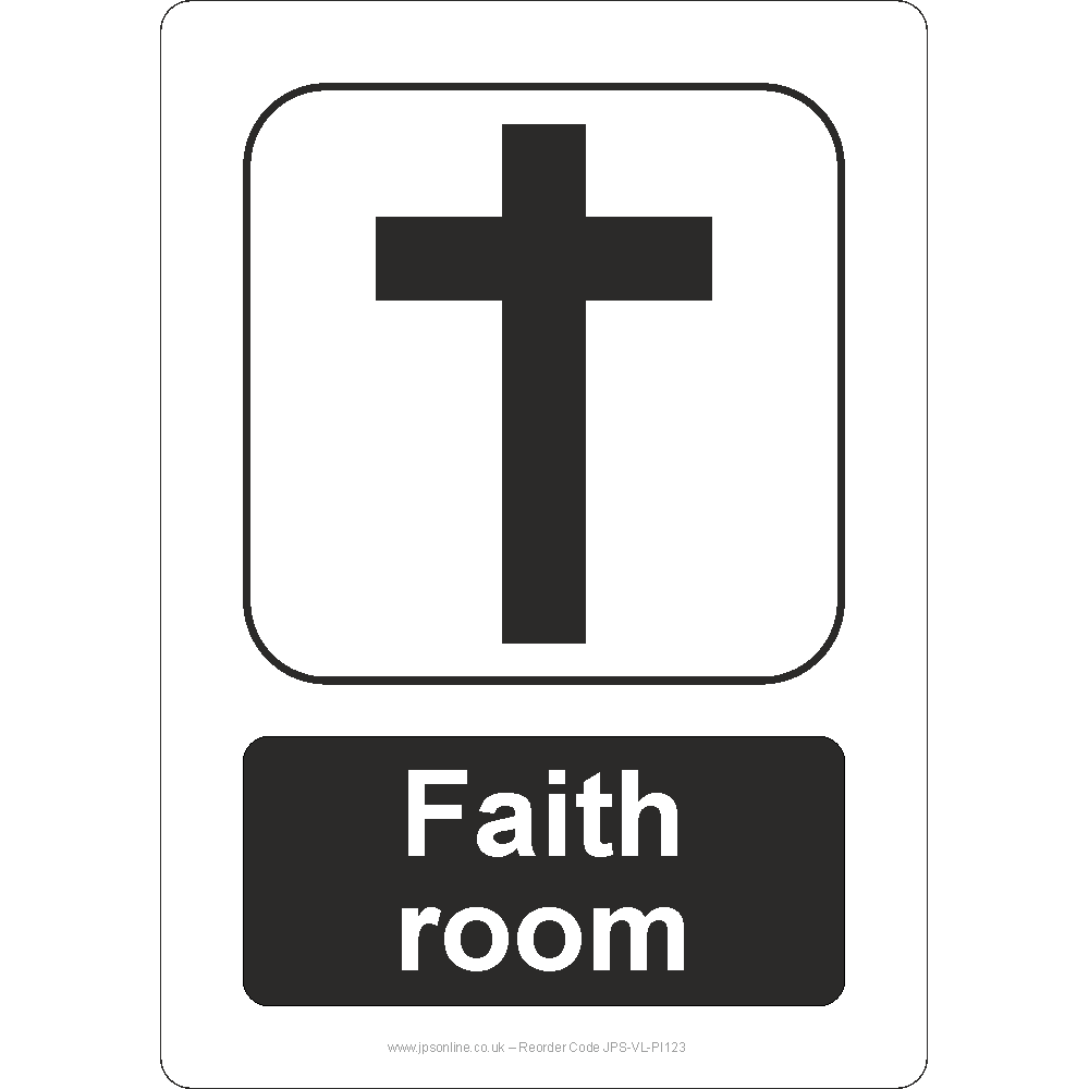 Christian Faith Room Sign - JPS Online Ltd