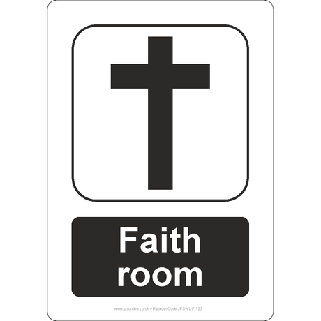 Christian Faith Room Sign - JPS Online Ltd