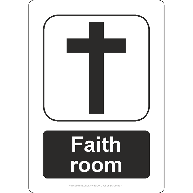 Christian Faith Room Sign - JPS Online Ltd