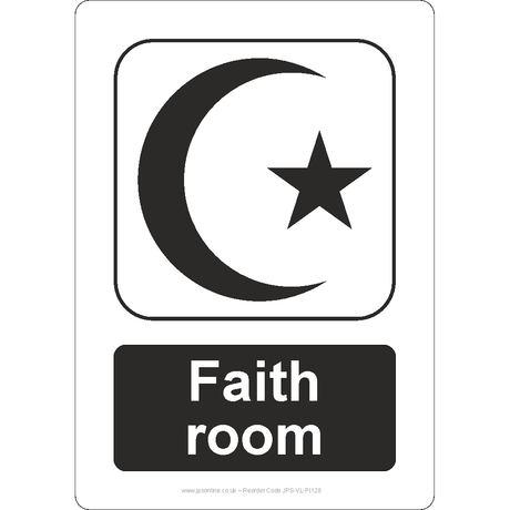 Islam Faith Room Sign - JPS Online Ltd