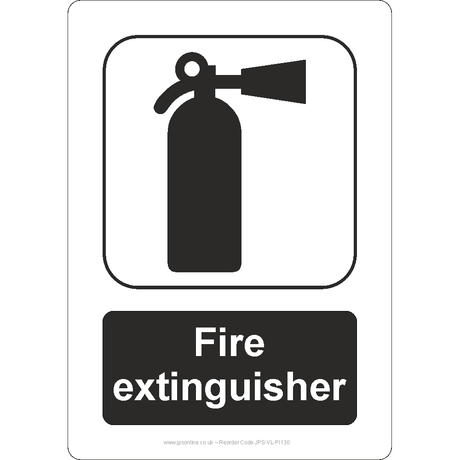 Fire Extinguisher Sign - JPS Online Ltd