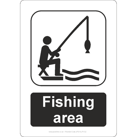 Fishing Area Sign - JPS Online Ltd