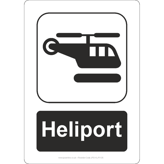 Heliport Sign - JPS Online Ltd