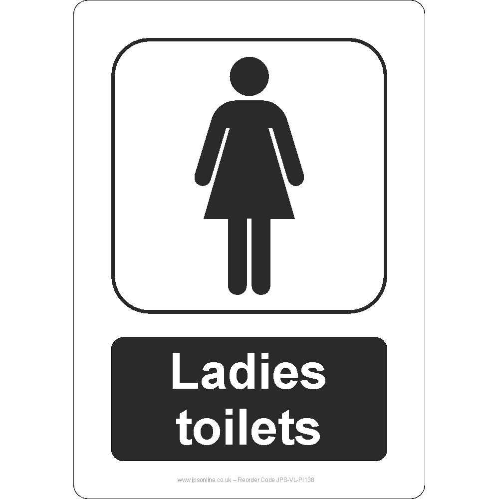 Ladies Toilets Sign - JPS Online Ltd