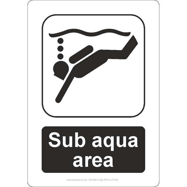 Sub Aqua Area Sign - JPS Online Ltd