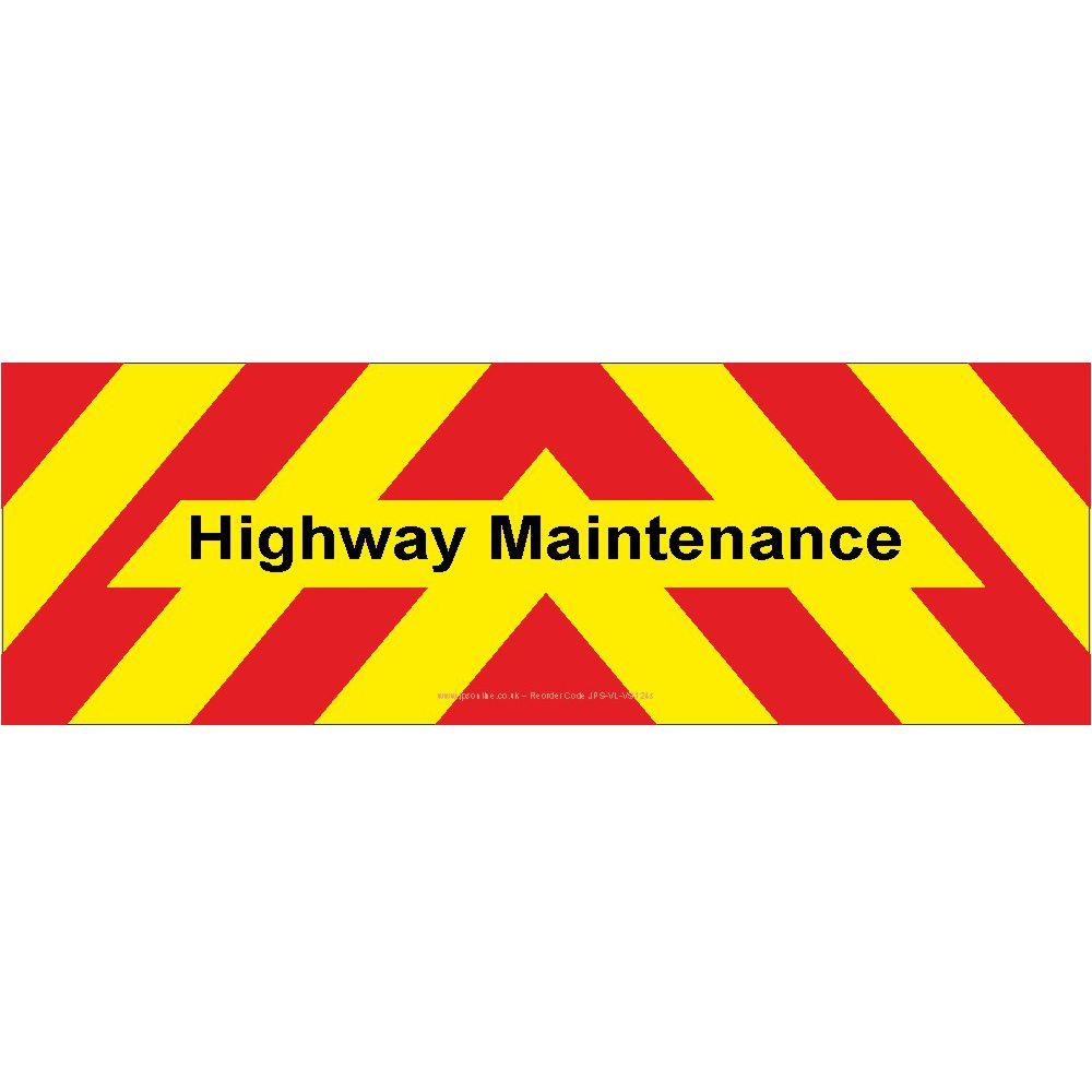 Highway Maintenance Sign – JPS Online Ltd