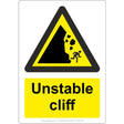 Unstable Cliff Sign - JPS Online Ltd