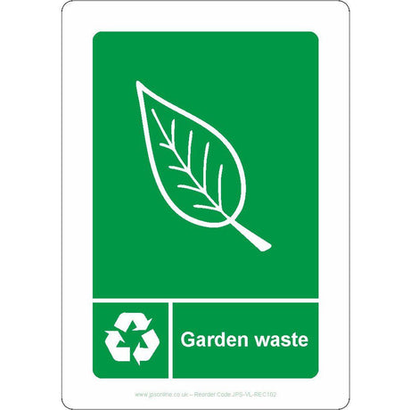 Garden Waste Sign - JPS Online Ltd