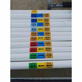 Pipe Identification Labels (Pack of 50) - JPS Online Ltd