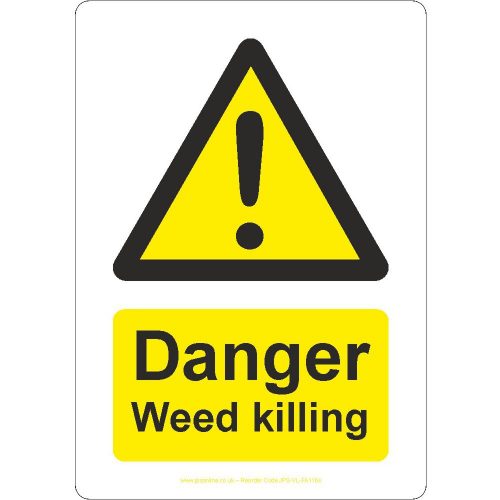 WARNING PESTICIDES SAFETY SIGN A5/A4/A3 STICKER/FOAMEX  SITE SIGN SAFETY SIGN 