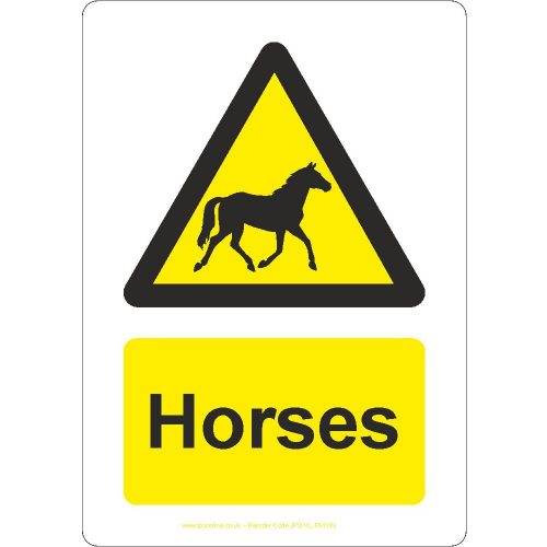 Horses sign