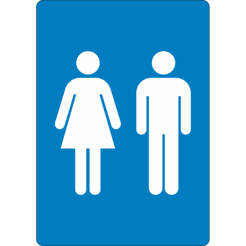Toilets sign